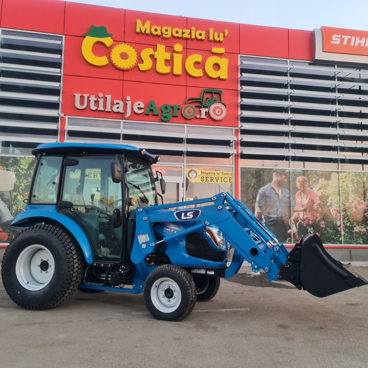 Tractor LS model MT3.40GEAR, 40 CP, motor Mitsubishi